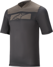 Carica l&#39;immagine nel visualizzatore di Gallery, ALPINESTARS Drop 4.0 Jersey - Short-Sleeve - Black/Gray - Small 1766220-1065-SM