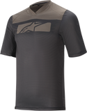 ALPINESTARS Drop 4.0 Jersey - Short-Sleeve - Black/Gray - Small 1766220-1065-SM