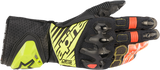 ALPINESTARS GP Tech S Gloves - Black/Yellow/White/Red - Small 3556422-1503-S