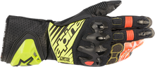 Cargar imagen en el visor de la galería, ALPINESTARS GP Tech S Gloves - Black/Yellow/White/Red - Medium 3556422-1503-M