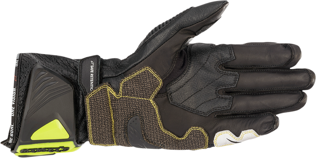 ALPINESTARS GP Tech S Gloves - Black/Yellow/White/Red - Small 3556422-1503-S