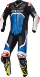 ALPINESTARS GP Tech Suit v4 - Black/Blue/Yellow Fluorescent - US 38 / EU 48 3156822-1075-48