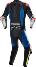 Laden Sie das Bild in den Galerie-Viewer, ALPINESTARS GP Tech Suit v4 - Black/Blue/Yellow Fluorescent - US 38 / EU 48 3156822-1075-48