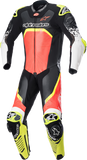 ALPINESTARS GP Tech Suit v4 - Black/Red Fluorescent/Yellow Fluorescent - US 38 / EU 48 3156822-1355-48