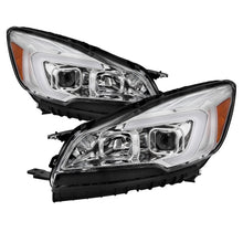 गैलरी व्यूवर में इमेज लोड करें, xTune 13-16 Ford Escape 13-16 LED Light Bar Halogen Proj Headlights - Chrome (PRO-JH-FESCA13-LB-C)