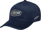 ALPINESTARS Emblem Hat - Navy - Small/Medium 12128133070S/M