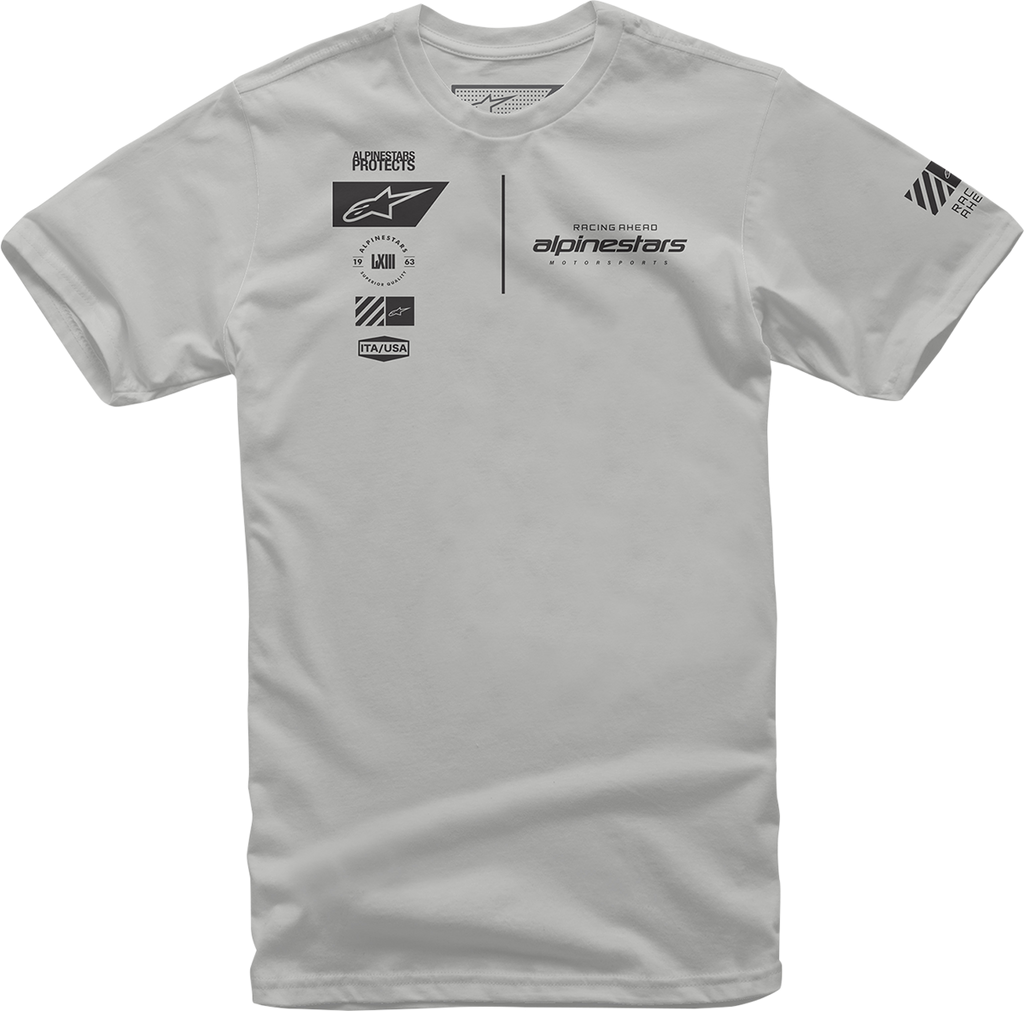 ALPINESTARS Position T-Shirt - Silver - Medium 1212-7203419-M