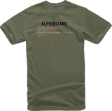 ALPINESTARS Quest T-Shirt - Green - Medium 1212-72002690-M