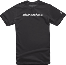 Cargar imagen en el visor de la galería, ALPINESTARS Linear Wordmark T-Shirt - Black/Gray - Medium 1212-720201011M