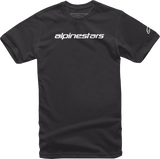 ALPINESTARS Linear Wordmark T-Shirt - Black/Gray - Medium 1212-720201011M