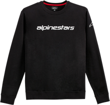 Laden Sie das Bild in den Galerie-Viewer, ALPINESTARS Linear Crew Fleece - Black/White - 2XL 12125132410202X