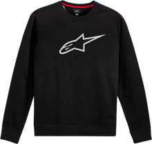 Charger l&#39;image dans la galerie, ALPINESTARS Ageless Crew Fleece - Black/Gray - 2XL 12125132210112X