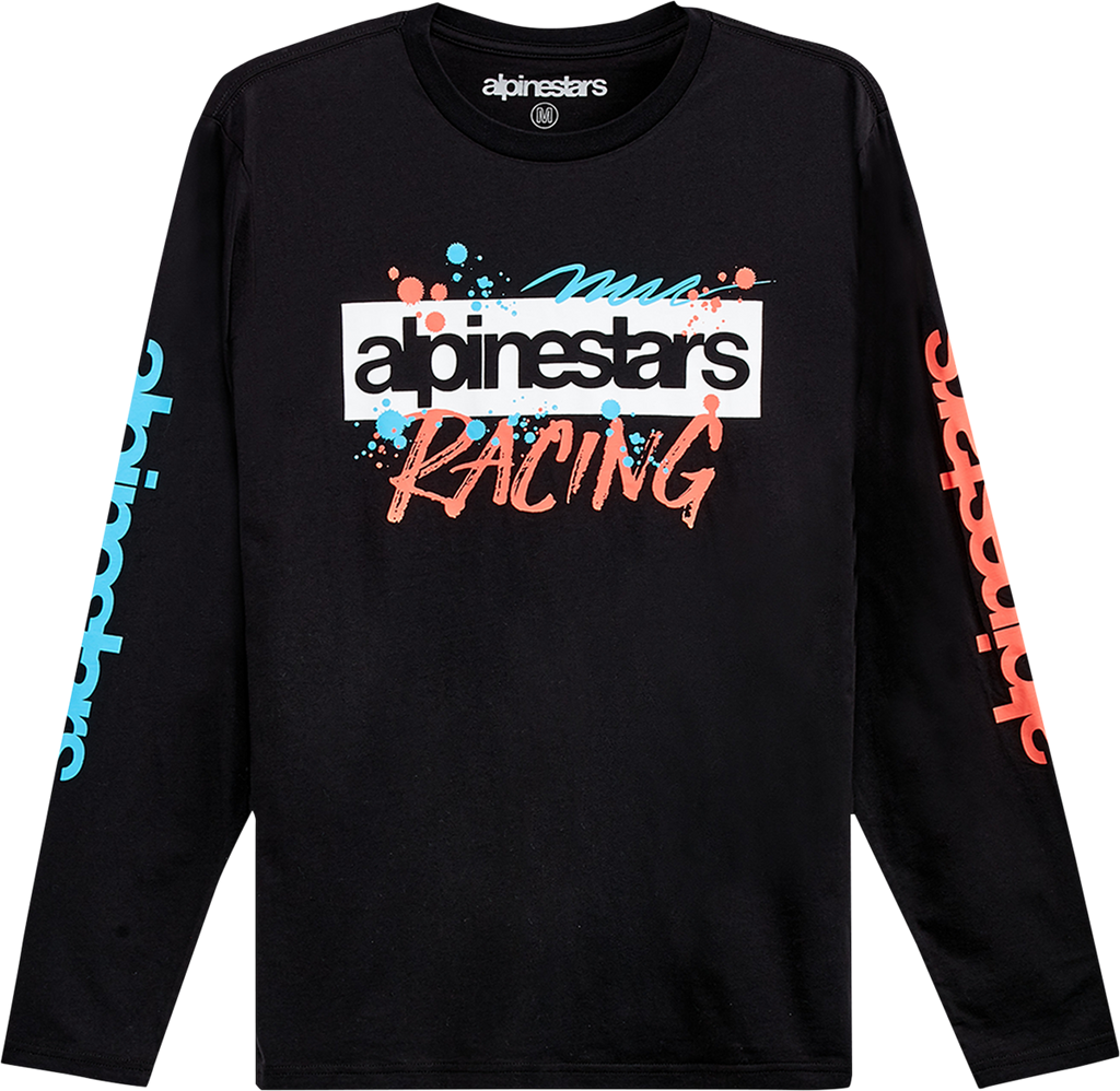 ALPINESTARS Rad Long-Sleeve T-Shirt - Black - Large 1212-7430010-L