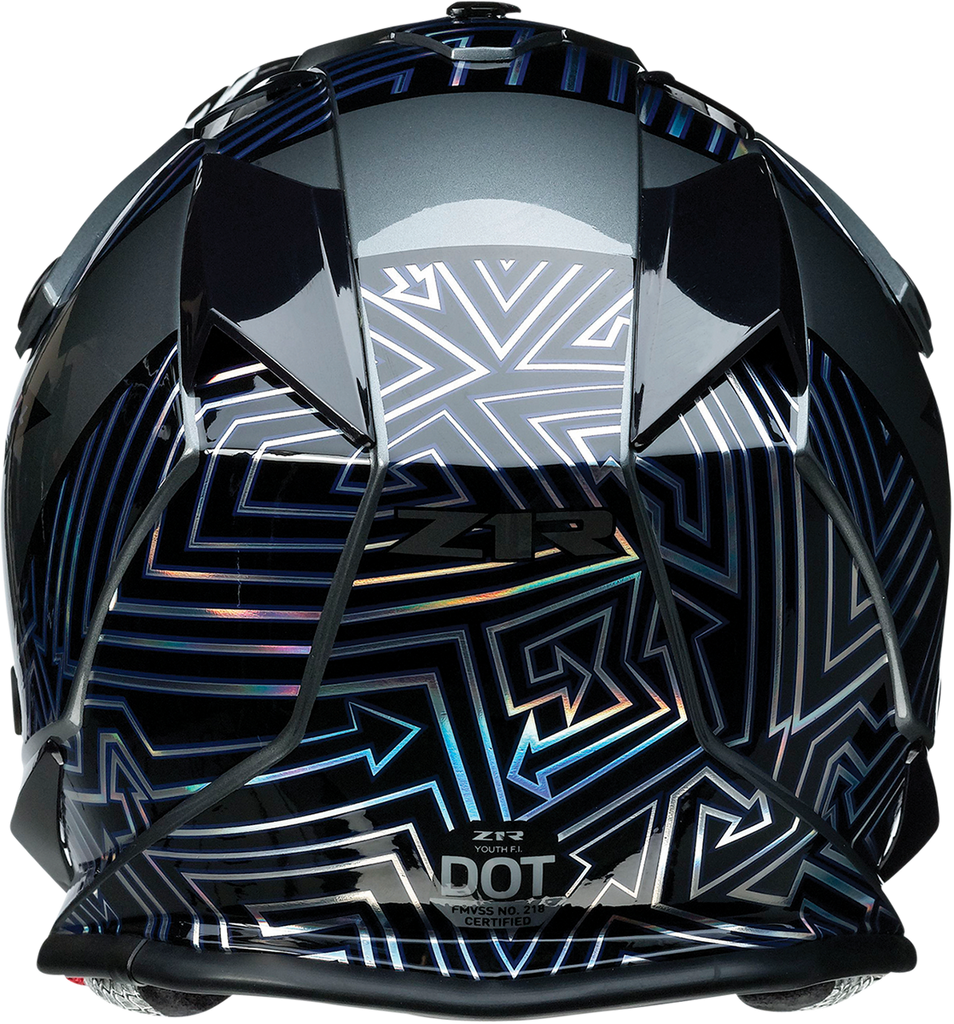 Z1R Youth F.I. Helmet - Lumen - MIPS? - Iridescent - Medium 0111-1521