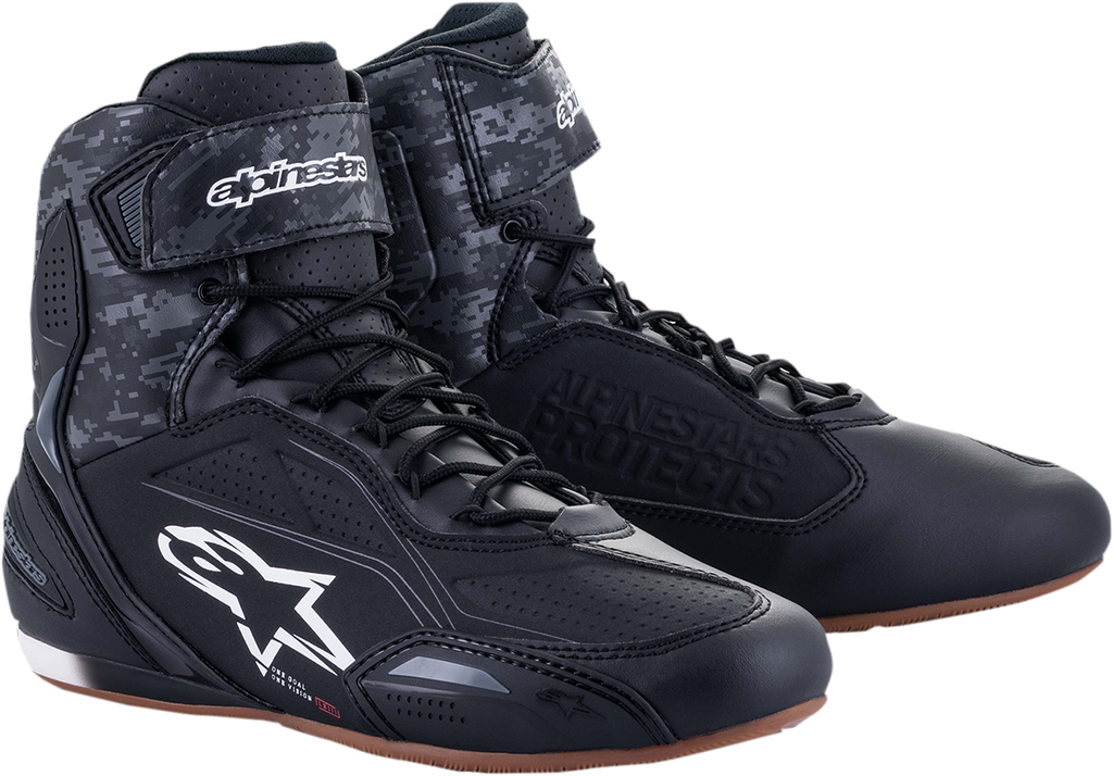 ALPINESTARS Faster-3 Shoes - Black/Gray - US 7 251021911827