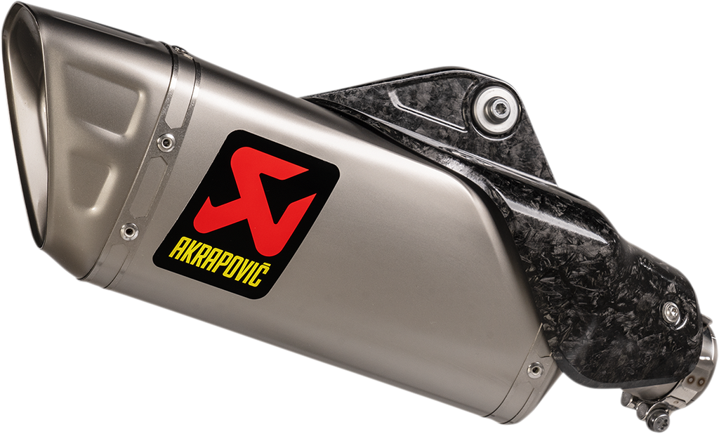 AKRAPOVIC Slip-On Line Muffler - Titanium S-Y10SO20-HAPLT