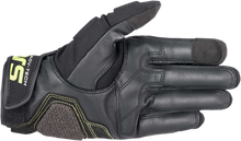 Laden Sie das Bild in den Galerie-Viewer, ALPINESTARS Halo Gloves - Forest Black/Fluo Yellow - Large 3504822-6085-L