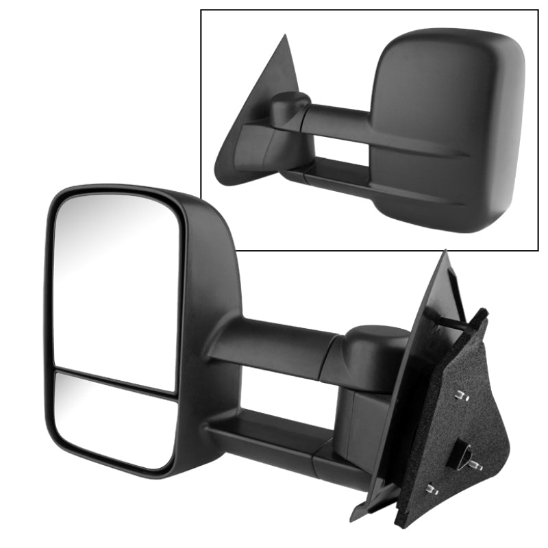 Xtune Ford F150/250 97-03 Manual Extendable Power Adjust Mirror Left MIR-FF15097-PW-L