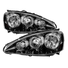 Charger l&#39;image dans la galerie, Xtune Acura Rsx 2005-2006 OEM Style Headlights -Black HD-JH-ARSX05-AM-BK