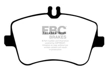 Charger l&#39;image dans la galerie, EBC 02-05 Mercedes-Benz C230 (W203) 1.8 Supercharged (European Model) Redstuff Front Brake Pads