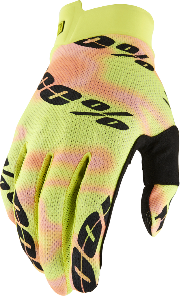 100% Youth i-Track Gloves - Kaledo - XL 10009-00015