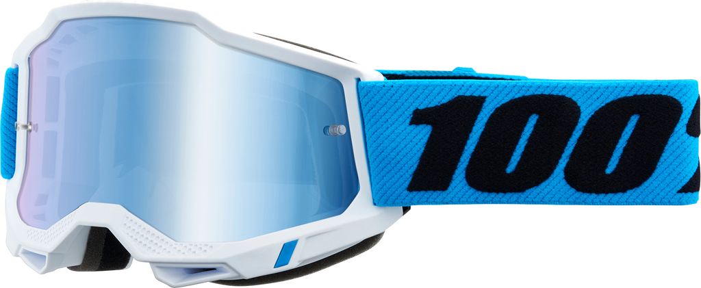 100% Accuri 2 Goggles - Novel - Blue Mirror 50014-00023