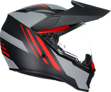 Load image into Gallery viewer, AGV AX9 Helmet - Refractive ADV - Matte Carbon/Red - MS 217631O2LY01406