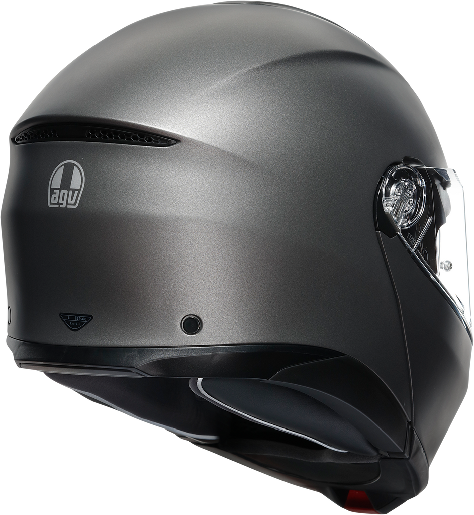 AGV Tourmodular Helmet - Luna Matte Gray - Large 201251F4OY00514