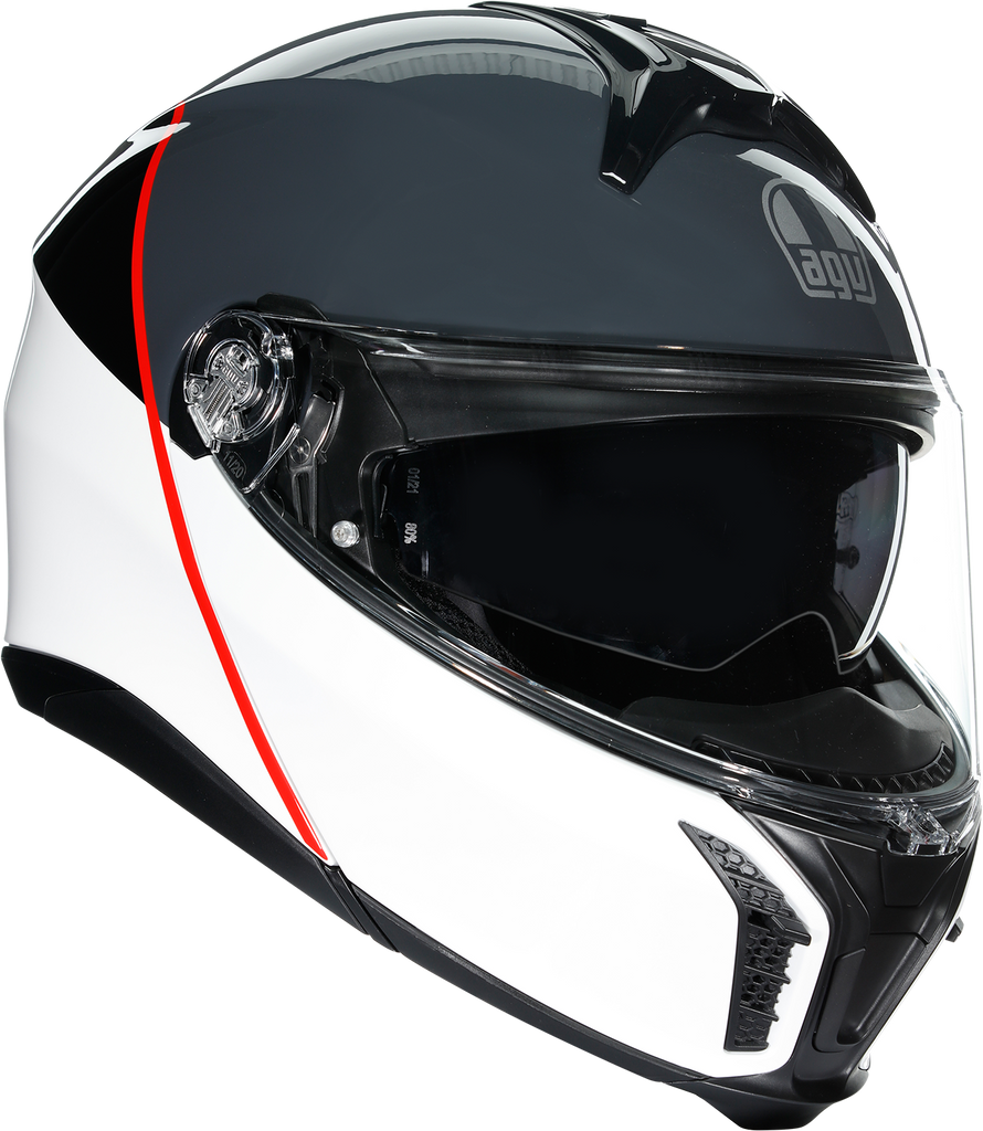 AGV Tourmodular Helmet - Balance - White/Gray/Red - Small 211251F2OY00210