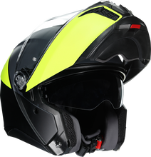 Carica l&#39;immagine nel visualizzatore di Gallery, AGV Tourmodular Helmet - Balance - Black/Yellow Fluo/Gray - Small 211251F2OY00110