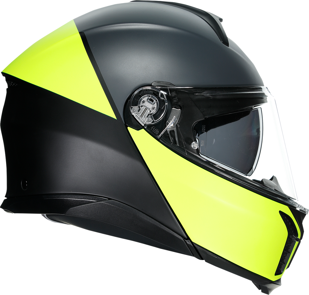 AGV Tourmodular Helmet - Balance - Black/Yellow Fluo/Gray - Small 211251F2OY00110