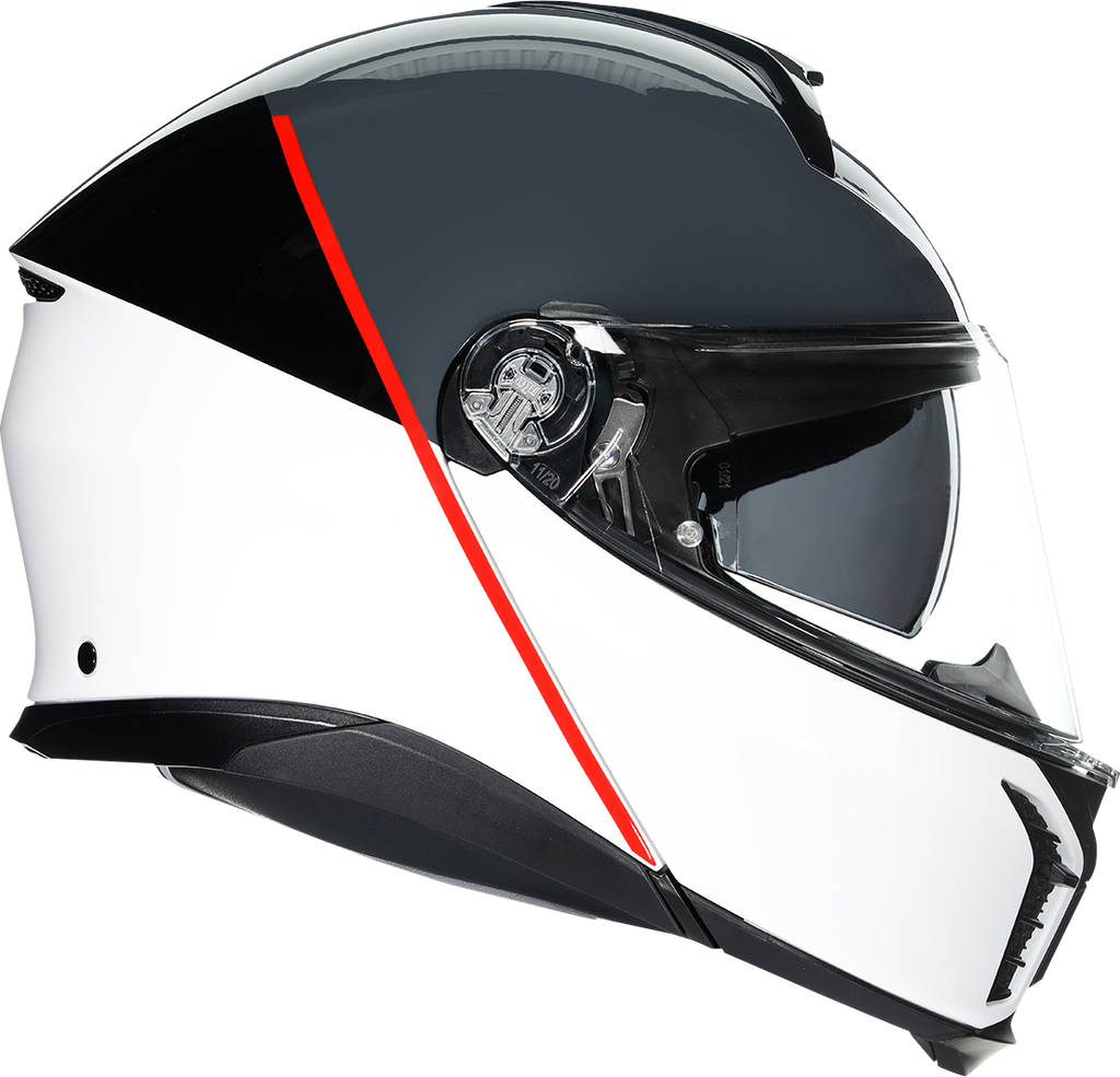 AGV Tourmodular Helmet - Balance - White/Gray/Red - XL 211251F2OY00215