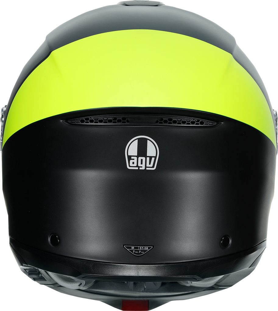 AGV Tourmodular Helmet - Balance - Black/Yellow Fluo/Gray - Large 211251F2OY00114