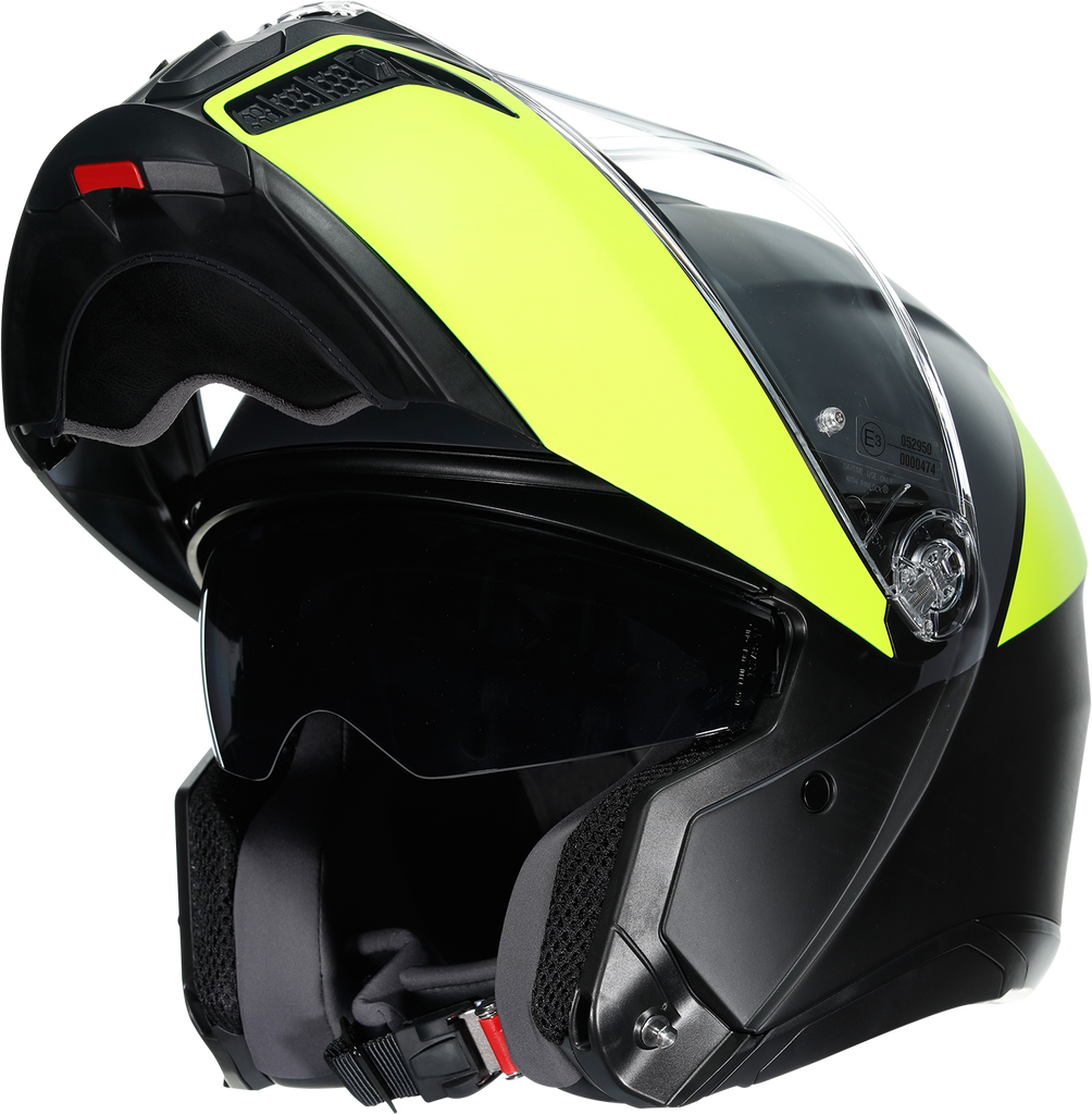 AGV Tourmodular Helmet - Balance - Black/Yellow Fluo/Gray - Small 211251F2OY00110