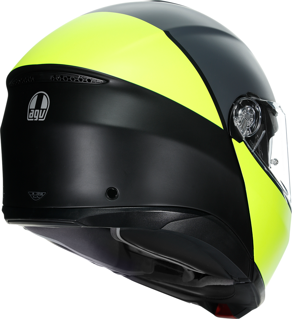 AGV Tourmodular Helmet - Balance - Black/Yellow Fluo/Gray - Medium 211251F2OY00112