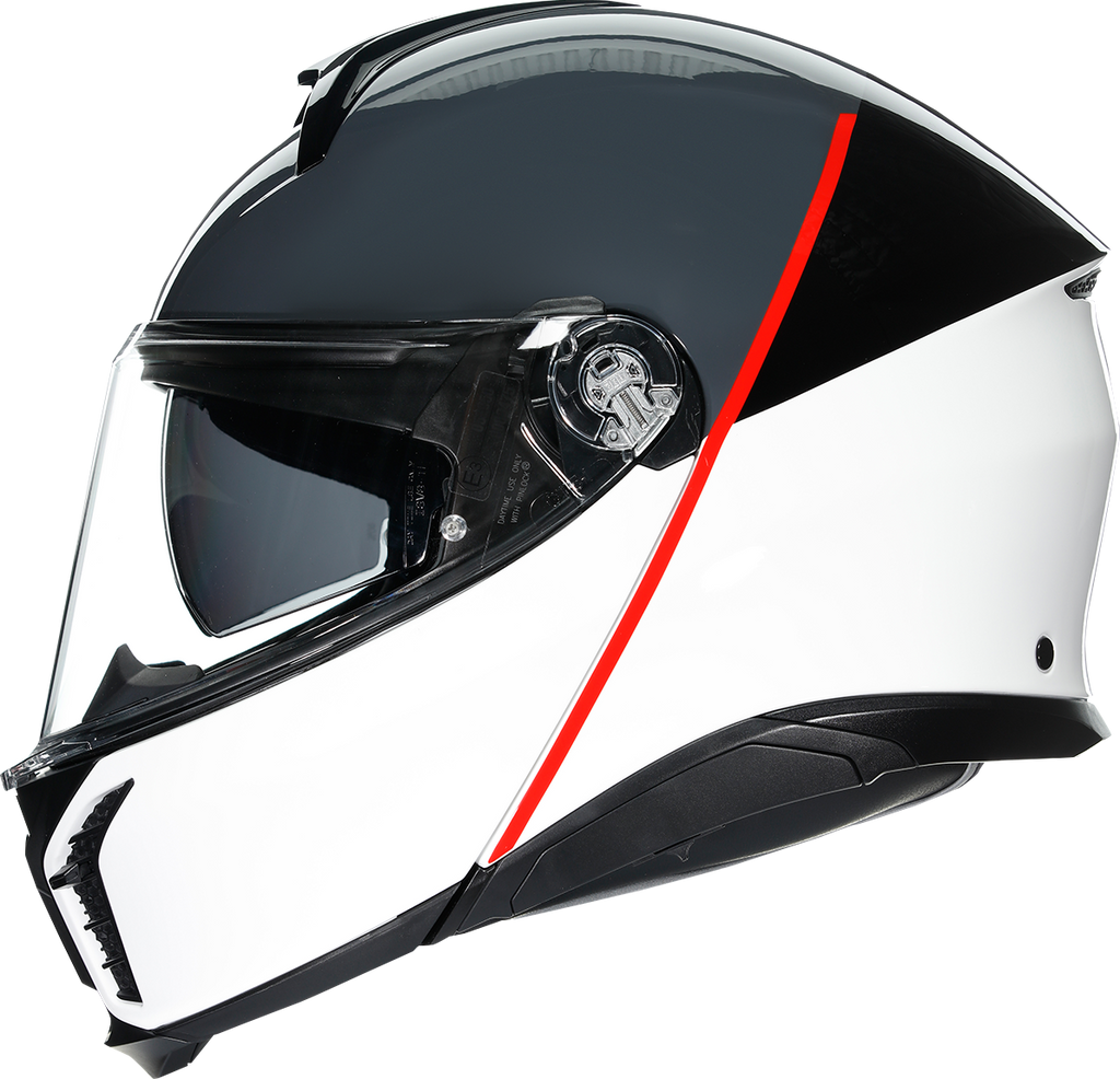 AGV Tourmodular Helmet - Balance - White/Gray/Red - Small 211251F2OY00210