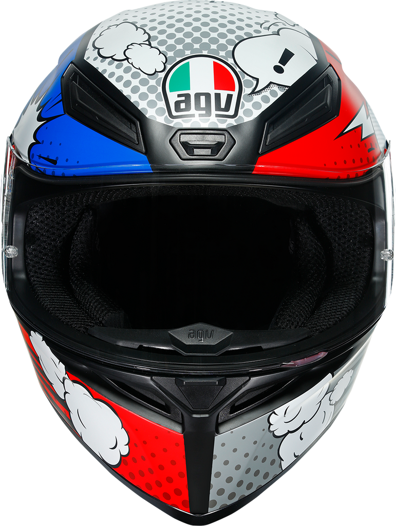 AGV K1 Helmet - Bang - Matte Italy/Blue - MS 210281O2I005906