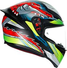 Carica l&#39;immagine nel visualizzatore di Gallery, AGV K1 Helmet - Dundee - Matte Lime/Red - Small 210281O2I006105