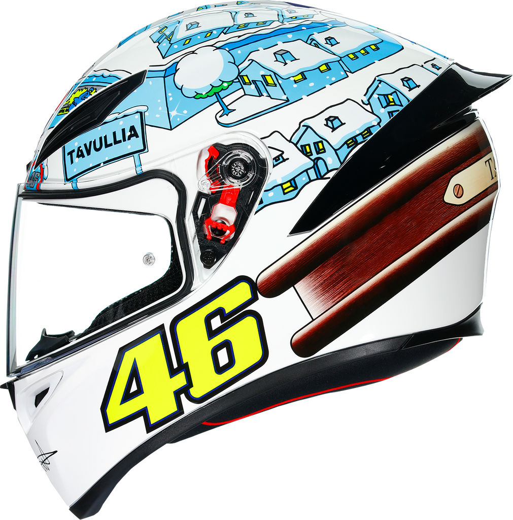 AGV K1 Helmet - Rossi Winter Test 2017 - Small 210281O0I002005