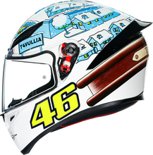 Carica l&#39;immagine nel visualizzatore di Gallery, AGV K1 Helmet - Rossi Winter Test 2017 - MS 210281O0I002006