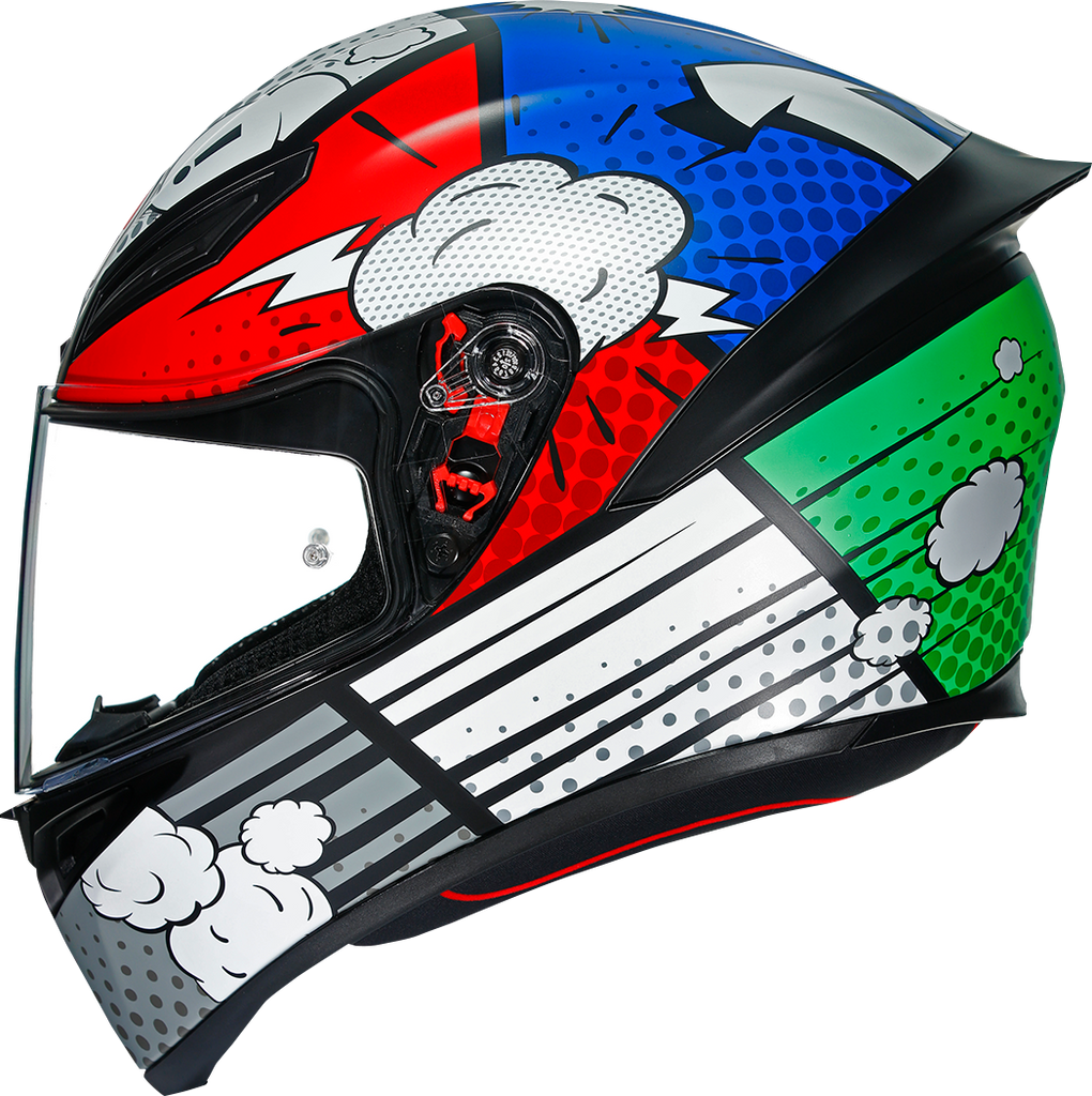 AGV K1 Helmet - Bang - Matte Italy/Blue - MS 210281O2I005906