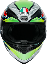 Carica l&#39;immagine nel visualizzatore di Gallery, AGV K1 Helmet - Dundee - Matte Lime/Red - MS 210281O2I006106