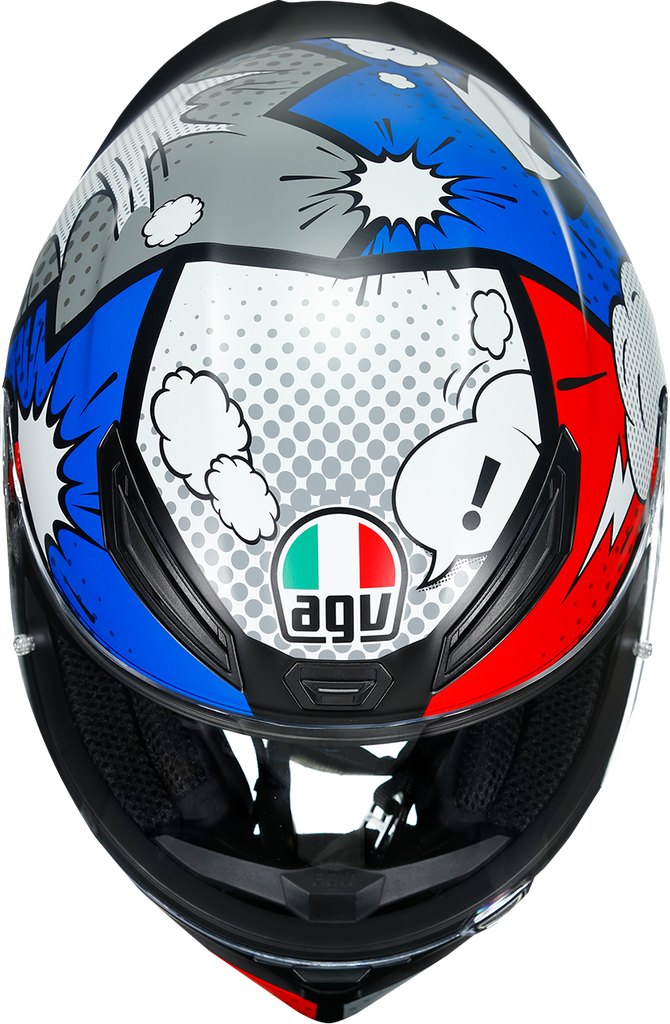 AGV K1 Helmet - Bang - Matte Italy/Blue - Small 210281O2I005905