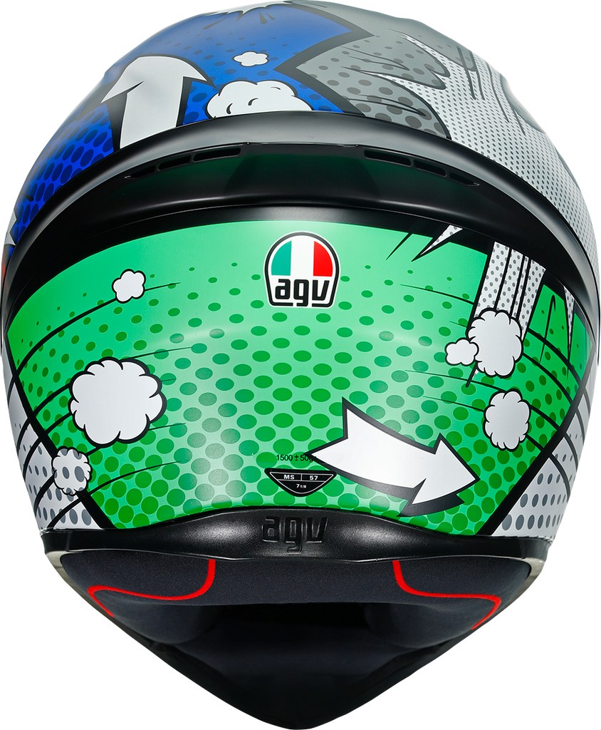 AGV K1 Helmet - Bang - Matte Italy/Blue - XL 210281O2I005910