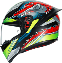 Carica l&#39;immagine nel visualizzatore di Gallery, AGV K1 Helmet - Dundee - Matte Lime/Red - MS 210281O2I006106