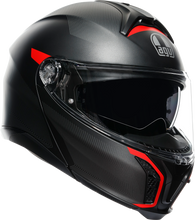 Carica l&#39;immagine nel visualizzatore di Gallery, AGV Tourmodular Helmet - Frequency - Matte Gunmetal/Red - XL 211251F2OY00515