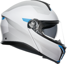 Carica l&#39;immagine nel visualizzatore di Gallery, AGV Tourmodular Helmet - Frequency - Light Gray/Blue - XL 211251F2OY00615