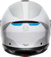 Carica l&#39;immagine nel visualizzatore di Gallery, AGV Tourmodular Helmet - Frequency - Light Gray/Blue - Small 211251F2OY00610