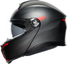 Carica l&#39;immagine nel visualizzatore di Gallery, AGV Tourmodular Helmet - Frequency - Matte Gunmetal/Red - XL 211251F2OY00515