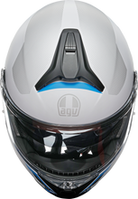 Carica l&#39;immagine nel visualizzatore di Gallery, AGV Tourmodular Helmet - Frequency - Light Gray/Blue - XL 211251F2OY00615